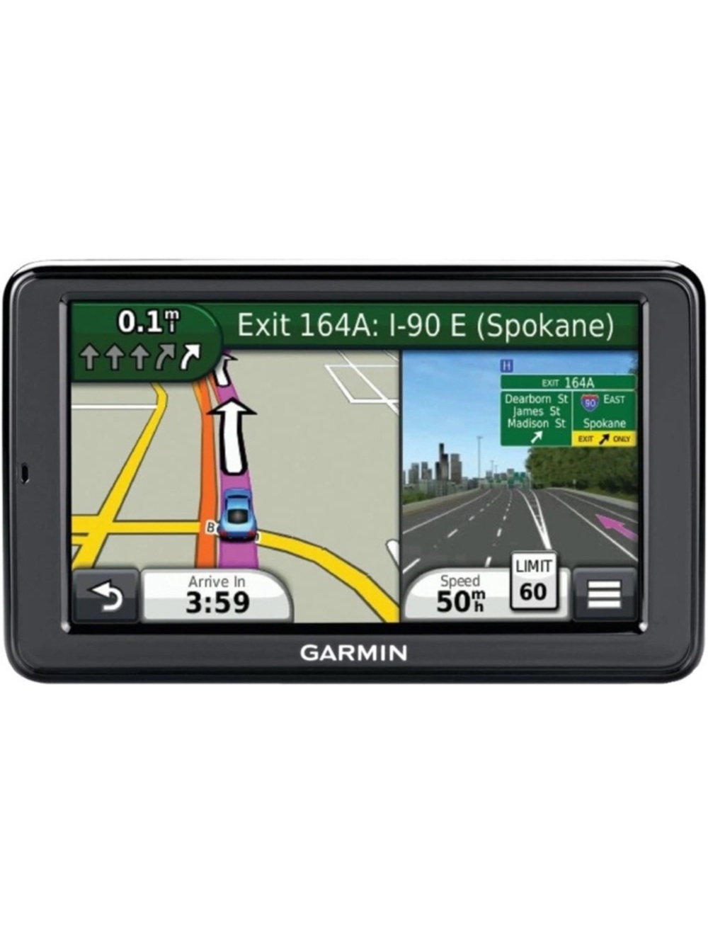 Garmin 2595 LMT GPS NUVI 5 Portable Bluetooth Navigator Lifetime Maps Traffic